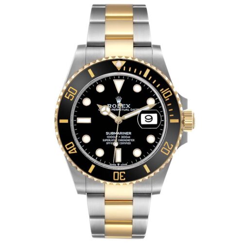 Rolex Submariner 41 Steel Yellow Gold Mens Watch 126613 Box Card